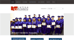 Desktop Screenshot of latinoacademywi.org